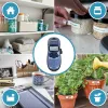 DYMO LetraTag LT-100H Handheld-Etikettendrucker | ABC-Tastatur-Etikettendrucker mit leicht ablesbarem 13-Zeichen-LCD-Display | für Zuhause oder Büro | Blau