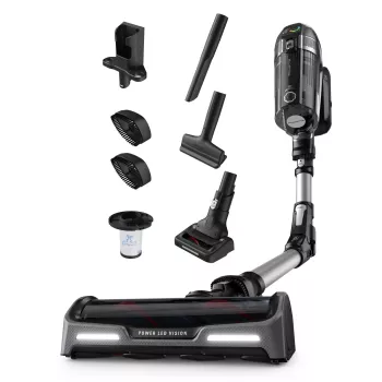 Rowenta X-Force RH9958 2-in-1-Akkustaubsauger Batterie Trocken HEPA Beutellos 0,9 L Schwarz, Grau