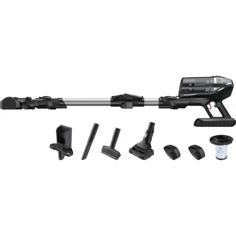 Rowenta X-Force RH9958 2-in-1-Akkustaubsauger Batterie Trocken HEPA Beutellos 0,9 L Schwarz, Grau