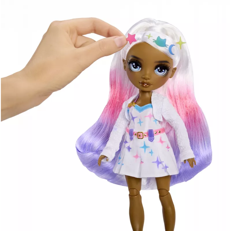 Rainbow High Air Brush & Create Fashion Dolls - Graue Augen, Modepuppe, Weiblich, 4 Jahr(e), Junge/Mädchen, Mehrfarbig