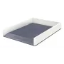 Leitz Briefablage WOW Dual Colour, Kunststoff, Metallic, Weiß, A4, 267 mm, 336 mm, 49 mm
