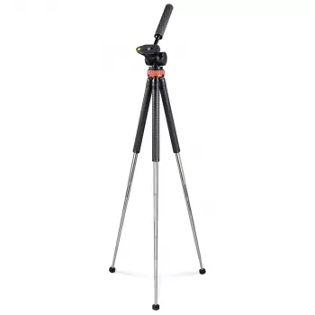 Hama Traveller Pro Stativ Smartphone/Action-Kamera 3 Beine Schwarz, Rot