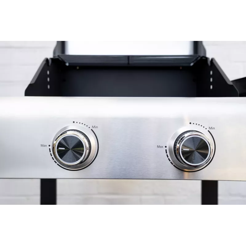 Unold 58595 Barbecue Grill-Wagen BUDDY Cart Elektrisch Schwarz, Edelstahl 2600 W