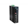 LevelOne 6-Port Gigabit Industrie-Switch, 1 x SFP, 1 x SFP/RJ45 Combo, -40°C bis 75°C, DIN-Schiene