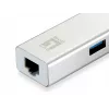 LevelOne Gigabit USB-Netzwerkadapter, USB-Hub