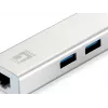 LevelOne Gigabit USB-Netzwerkadapter, USB-Hub