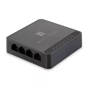 LevelOne FEU-0812 Netzwerk-Switch Unmanaged Fast Ethernet (10/100) Schwarz
