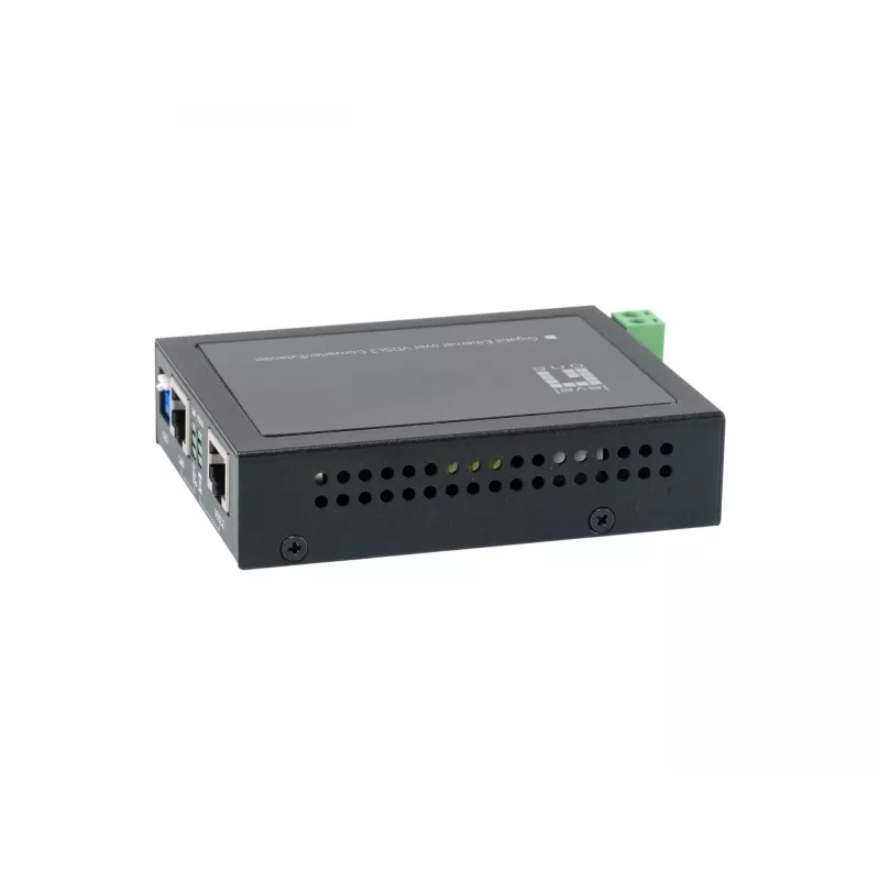 LevelOne Gigabit Ethernet over VDSL2, 1000 Mbit/s, IEEE 802.3, IEEE 802.3u, IEEE 802.3z, Fast Ethernet, Gigabit Ethernet, 10,100,1000 Mbit/s, 3000 m, Schwarz