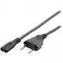 Equip High Quality Netzkabel, C7 auf 2-polig Euro