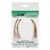 InLine Internes Strom-Y-Kabel 1x 5,25 Zoll Molex / 2x 5,25 Zoll Molex 0,20 m