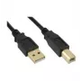 Microconnect USBAB5G USB-Kabel USB 2.0 5 m USB A USB B Schwarz