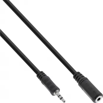 InLine Audiokabel 3,5 mm Stereo Stecker/Buchse 1 m