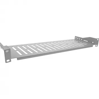InLine 19-Zoll-Rackablage, 150 mm, 10 kg, 1U, RAL 7035 grau