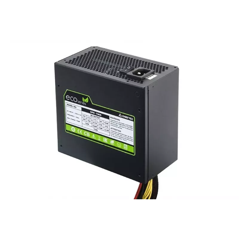 Netzteil Chieftec GPE-700S 700W, 24-Pin ATX, PS/2, Schwarz