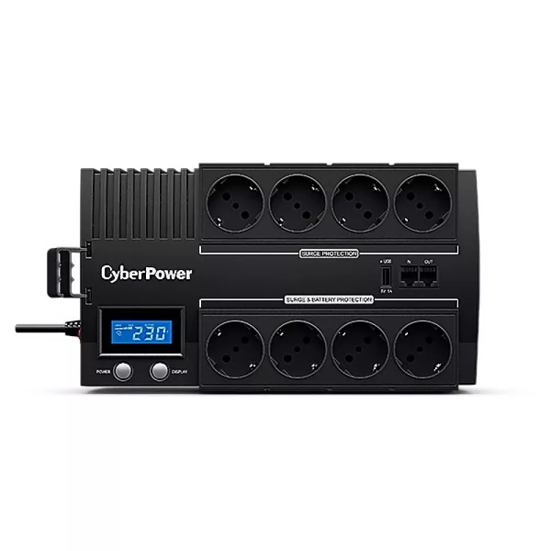 CyberPower BR1200ELCD Unterbrechungsfreie Stromversorgung (USV) Line-Interactive 1,2 kVA 720 W 8 AC-Ausgänge