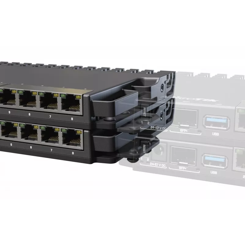 MikroTik Tile Router Montageset, schwarz, Modell 59852