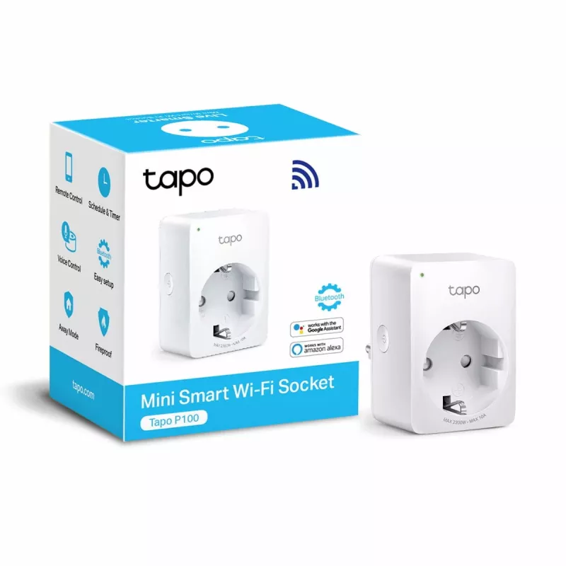 TP-LINK Tapo P100 smarter Stecker Weiß 2300 W
