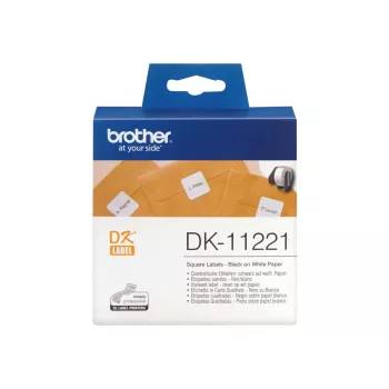 Quadratisches Papieretikett Brother DK11221