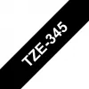 Laminierband Brother TZe345 18mm Weiß auf Schwarz