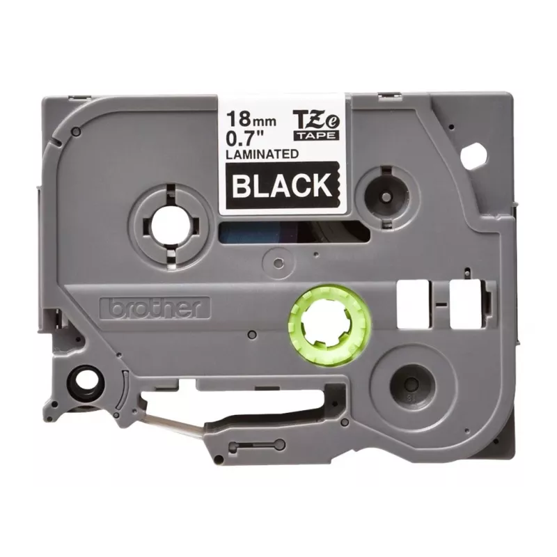 Laminierband Brother TZe345 18mm Weiß auf Schwarz