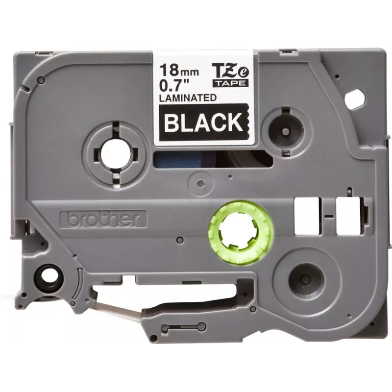 Laminierband Brother TZe345 18mm Weiß auf Schwarz