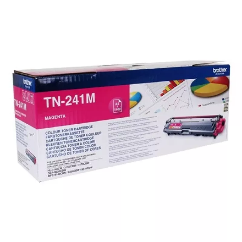 Toner-Kartusche Brother TN-241M 1200 Seiten Magenta
