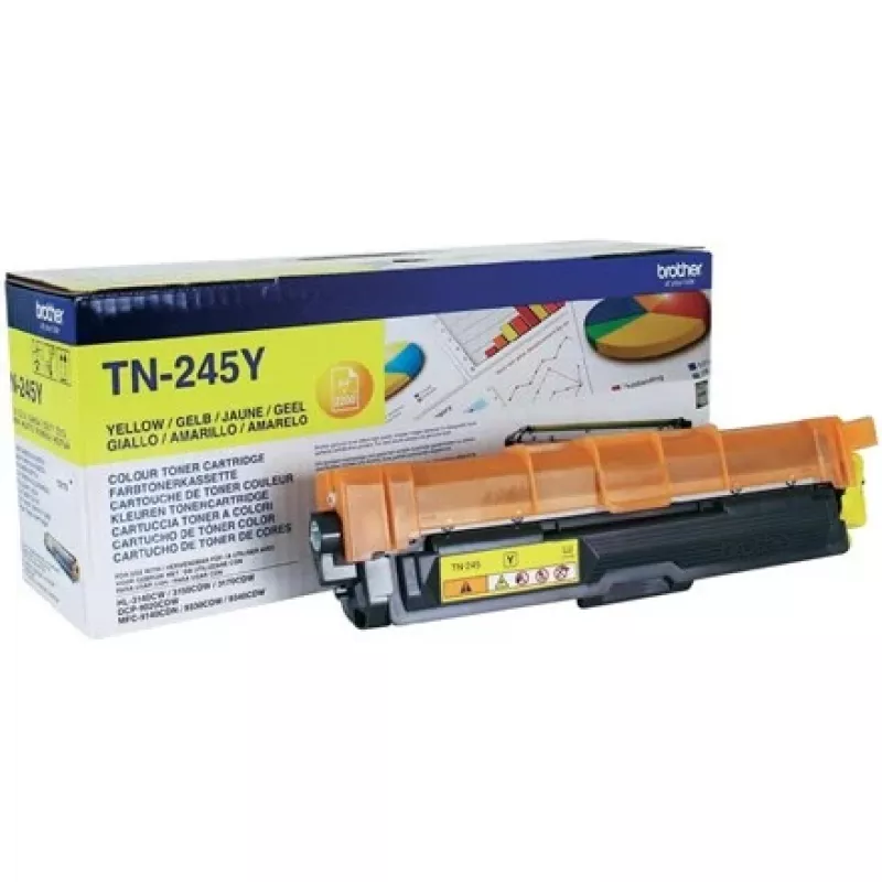 Tonerkartusche Brother TN-245Y 1000 Seiten Gelb