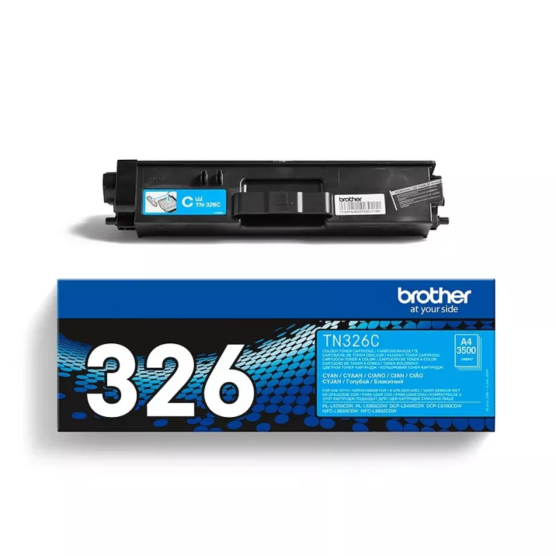 Toner Brother TN-326C bis zu 3.500 Seiten Cyan