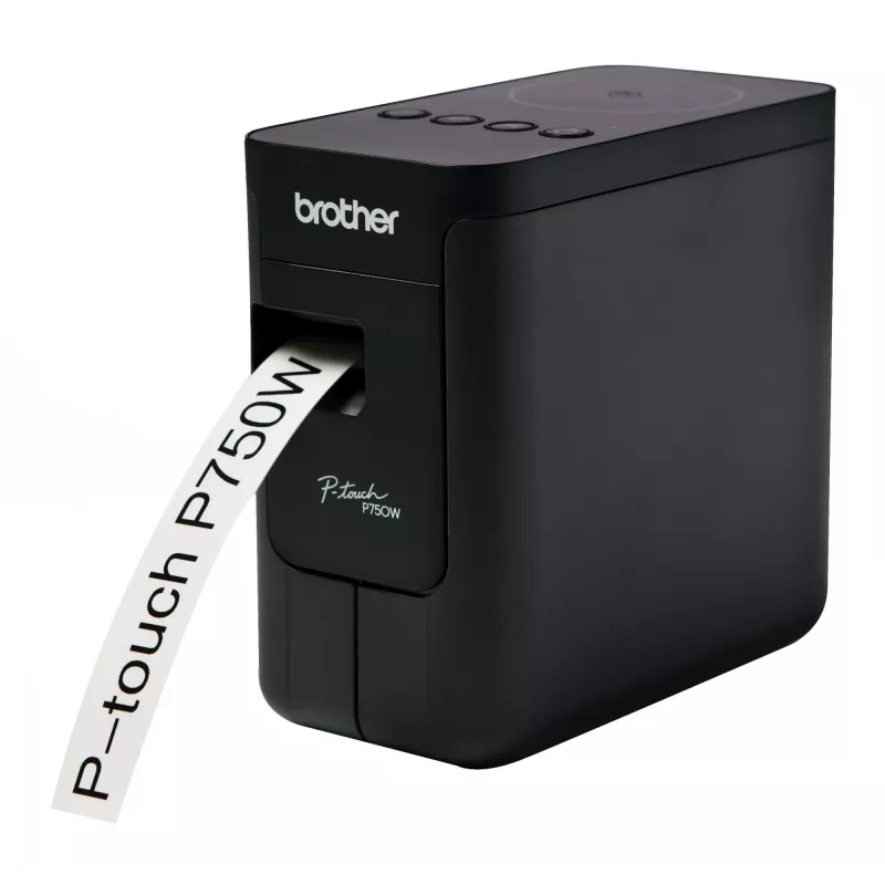 Brother PT-P750W | Mono | Thermo | Etikettendrucker | Wi-Fi | Maximale ISO A-Serie Papierformat Sonstige | Schwarz