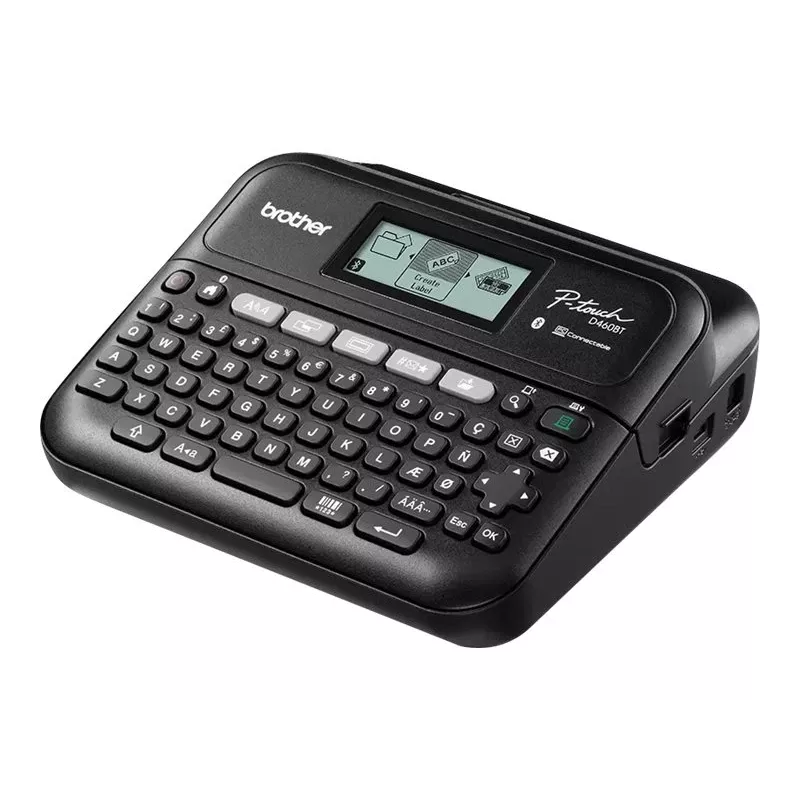 Etikettendrucker Brother PT-D460BTVP Thermotransfer 180×180 dpi 30 mm/s Kabelgebunden & Bluetooth QWERTY TZe-Band