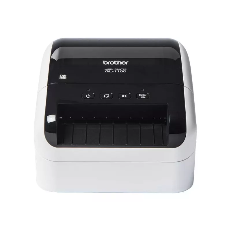 Etikettendrucker Brother QL-1100 Direkt thermisch 300 x 300 DPI 110 mm/Sek. Kabelgebunden DK