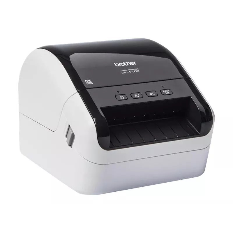 Etikettendrucker Brother QL-1100 Direkt thermisch 300 x 300 DPI 110 mm/Sek. Kabelgebunden DK