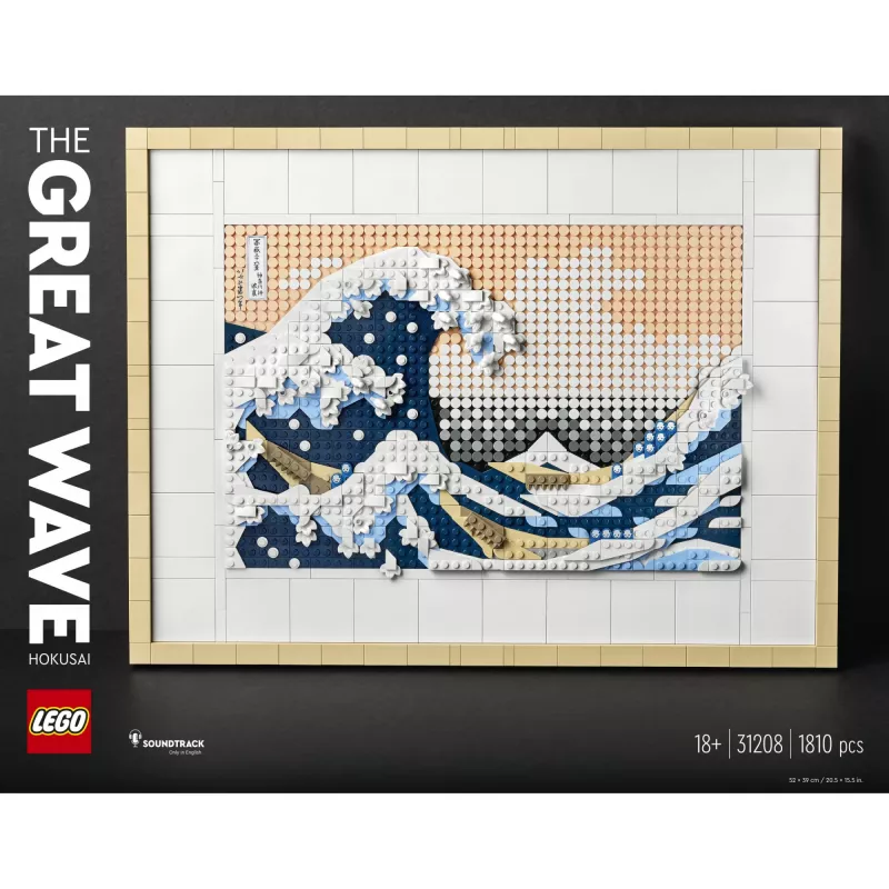 LEGO ART 31208 Hokusai. Die große Welle vor Kanagawa