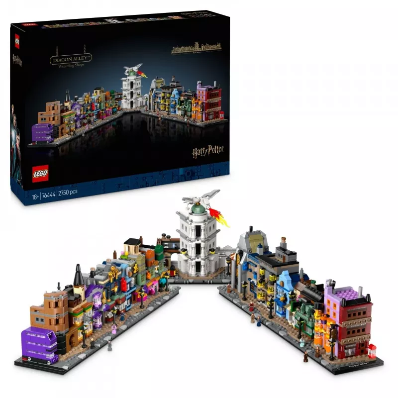 LEGO HARRY POTTER 76444 Winkelgasse Zaubergeschäfte