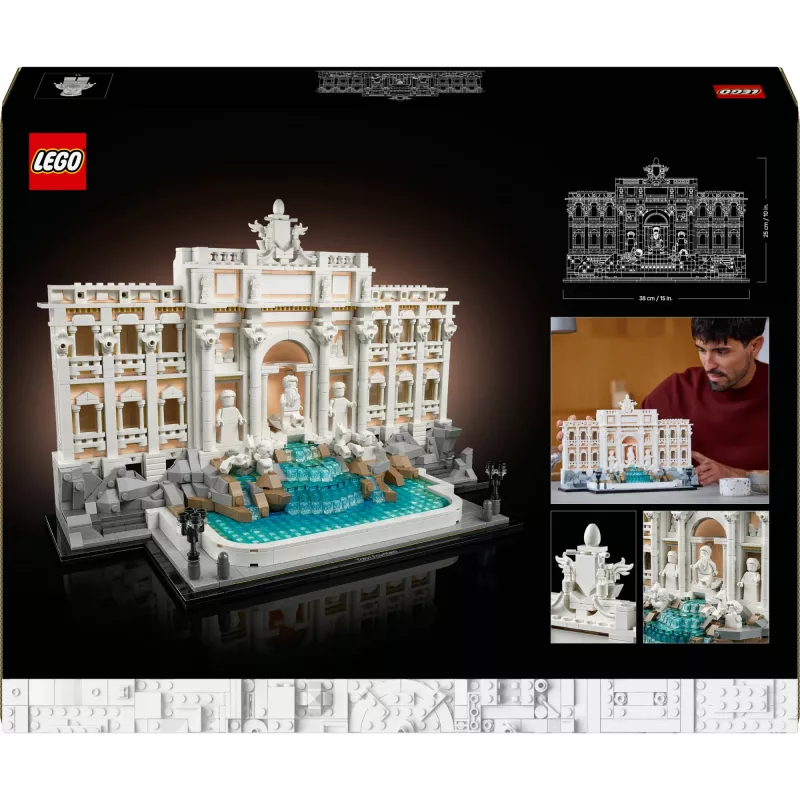 LEGO ARCHITECTURE 21062 Trevi-Brunnen