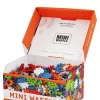 Spielzeug-Baukastenset Marioinex Mini Waffle Konstruktor 500, 500 Teile, maschinenwaschbar, mehrfarbig