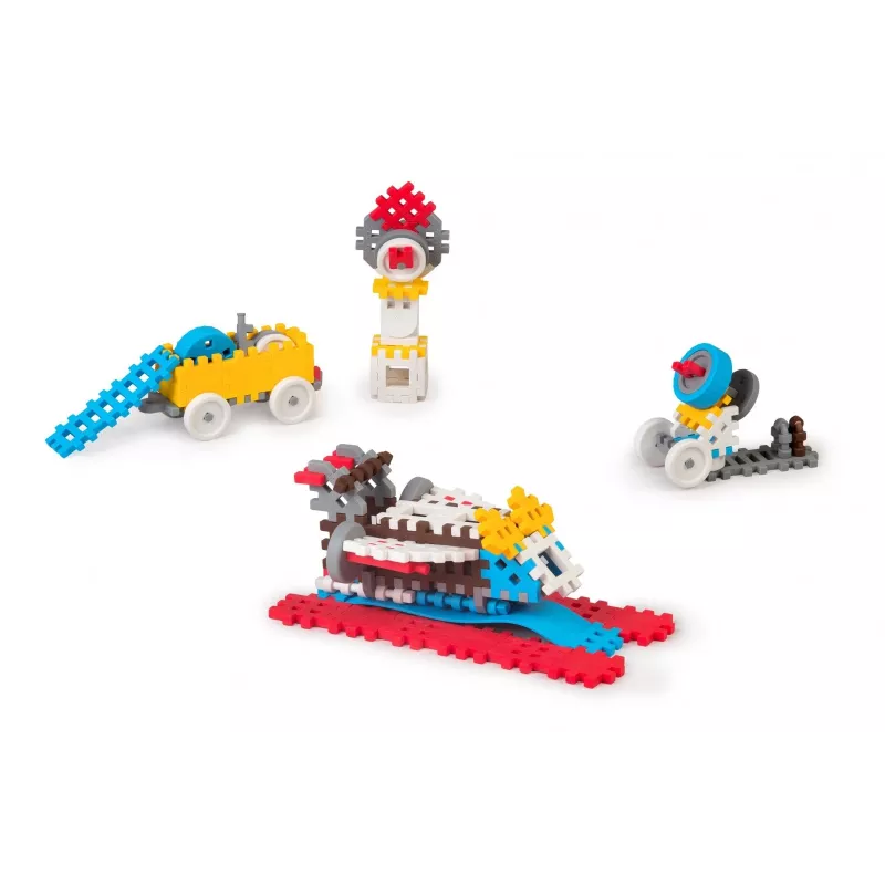 Bausteinset Marioinex 902820 — 140-teilige Mini-Waffelbausteine für Jungen