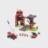 Spielzeugbauset Marioinex Waffle Blocks Feuerwehrstation 280 Teile, Modell 906279