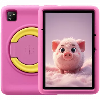 Blackview Tab A6 Kids, Tablet, 10,1 Zoll 800*1280 HD+ IPS, A523 Octa-Core 1,8 GHz, 4 GB + 128 GB, 5100 mAh; WLAN, 5 MP Front-/8 MP Rückkamera, Android 14, Rosé