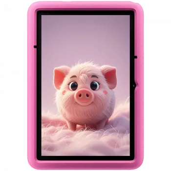 Blackview Tab A6 Kids, Tablet, 10,1 Zoll 800*1280 HD+ IPS, A523 Octa-Core 1,8 GHz, 4 GB + 128 GB, 5100 mAh; WLAN, 5 MP Front-/8 MP Rückkamera, Android 14, Rosé