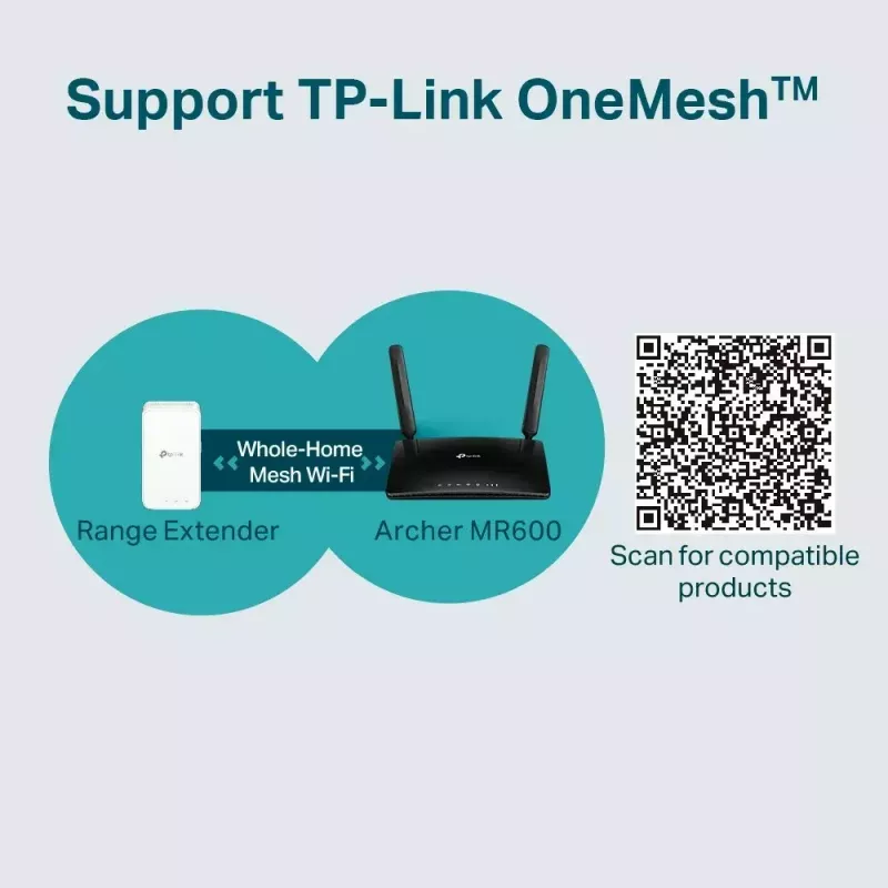 TP-LINK 4G+ LTE Router Archer MR600