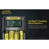 Nitecore UM4 Ladegerät Haushaltsbatterie DC Lithium-Eisenphosphat Lithium-Ionen Nickel-Cadmium