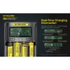 Nitecore UM4 Ladegerät Haushaltsbatterie DC Lithium-Eisenphosphat Lithium-Ionen Nickel-Cadmium