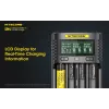 Nitecore UM4 Ladegerät Haushaltsbatterie DC Lithium-Eisenphosphat Lithium-Ionen Nickel-Cadmium