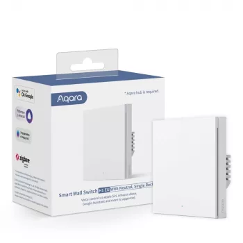 Doppelschalter mit Neutralleiter WS-EUK03 Aqara
