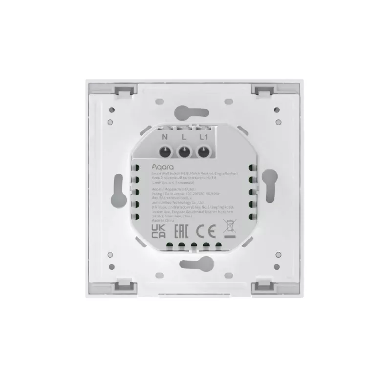 Doppelschalter mit Neutralleiter WS-EUK03 Aqara