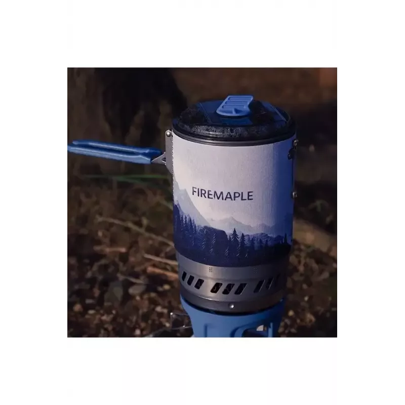 Tragbarer Kocher Fire-maple FMS-X5 — leichter kompakter Outdoor-Kocher, klappbare Beine, Einzelbrenner