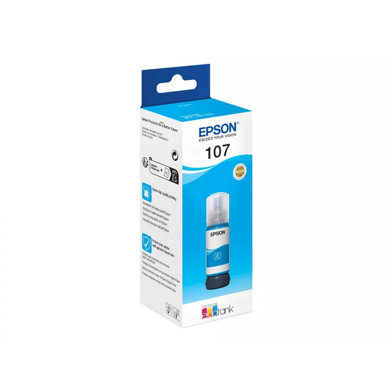 EPSON 108 EcoTank Cyan Tintenflasche