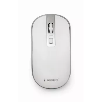 Maus USB Optisch Kabellos WEISS/SILBER MUSW-4B-06-WS Gembird