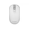 Maus USB Optisch Kabellos WEISS/SILBER MUSW-4B-06-WS Gembird